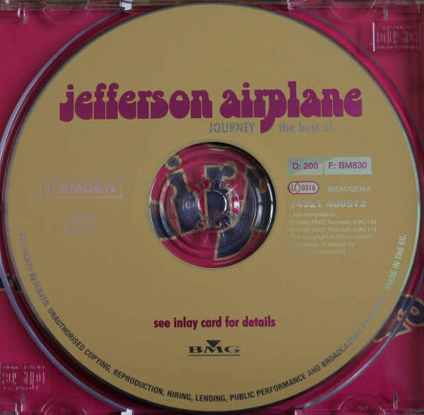 Buy Jefferson Airplane Best Of (CD, Comp) Online for a  great price