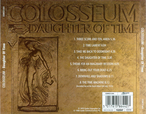 欧LP Colosseum Daughter Of Time MOVLP2314 Music On Vinyl, Sanctuary, BMG /00400 Colosseum – Daughter Of Time – Vinyl (Gatefold, LP, Album