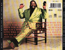 Load image into Gallery viewer, Barry White : Put Me In Your Mix (CD, Album)
