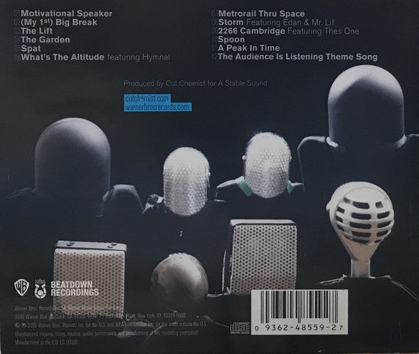 洋楽 Cut Chemist The Audience's Listening 2LP Cut Chemist – The Audience's Listening – 2 x Vinyl (LP