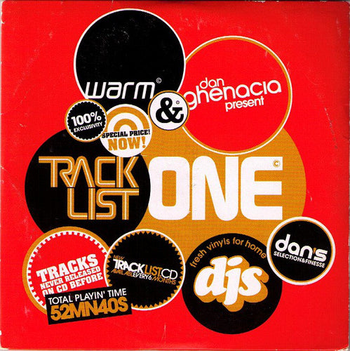 Various : Warm & Dan Ghenacia Present Track List One (CD, Comp)