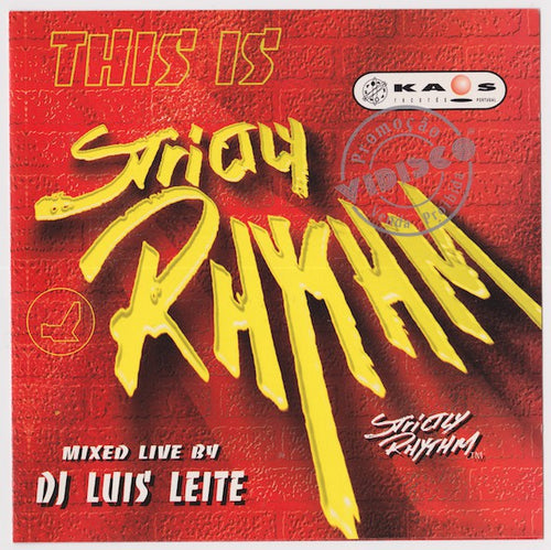 DJ Luis Leite* : This Is Strictly Rhythm (2xCD, Mixed)