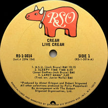 Load image into Gallery viewer, Cream (2) : Live Cream (LP, Album, RE)

