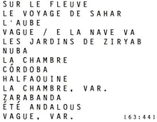 Load image into Gallery viewer, Anouar Brahem : Le Voyage De Sahar (CD, Album)
