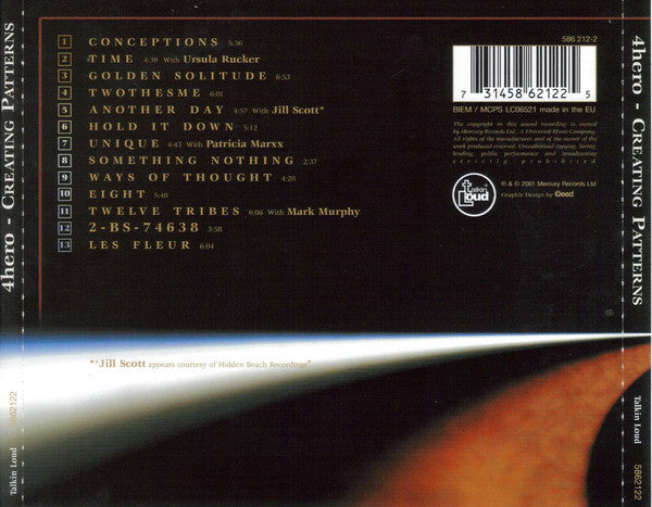 Buy 4 Hero : Creating Patterns (CD, Album) Online for a great