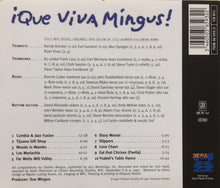 Load image into Gallery viewer, Mingus Big Band : ¡Que Viva Mingus! (CD, Album)
