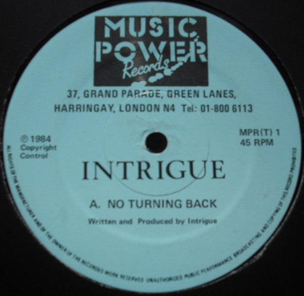 Intrigue (3) : No Turning Back / Call Of The Heart (12