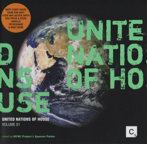 MYNC Project & Spencer Parker : United Nations Of House Volume 01 (2xCD, Comp, Mixed)