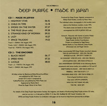Load image into Gallery viewer, Deep Purple : Made In Japan (2xCD, Album, RE, RM)

