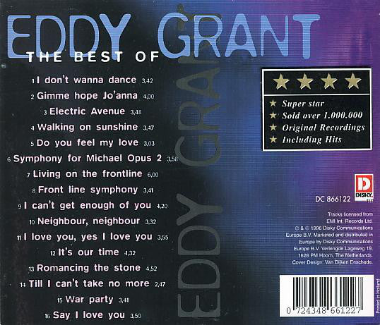 Buy Eddy Grant : The Best Of Eddy Grant (CD, Comp) Online for a