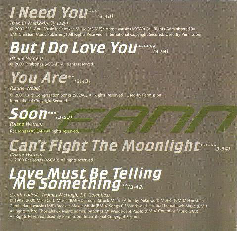 Buy LeAnn Rimes : I Need You (CD, Comp) Online for a great price
