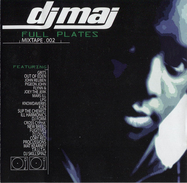 DJ Maj : Full Plates - Mixtape.002 (CD, Comp, Mixed, Mix)