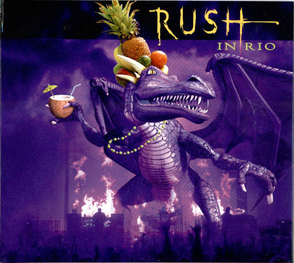 Rush : Rush In Rio (3xCD, Album, Car)