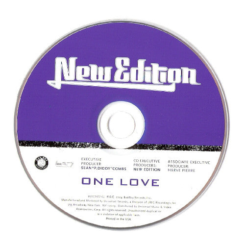 Buy New Edition : One Love (CD, Album) Online for a great price