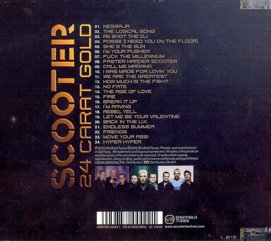 Buy Scooter : 24 Carat Gold (CD, Comp, Sup) Online for a great