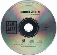 Load image into Gallery viewer, Quincy Jones : Gula Matari (CD, Album, RE, RM)
