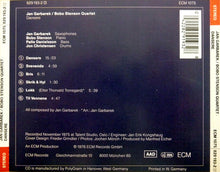 Load image into Gallery viewer, Jan Garbarek / Bobo Stenson Quartet* : Dansere (CD, Album, RE)
