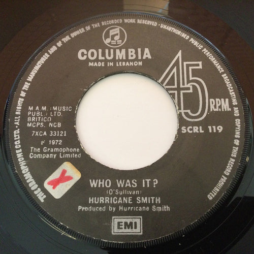 Hurricane Smith : Who Was It? (7