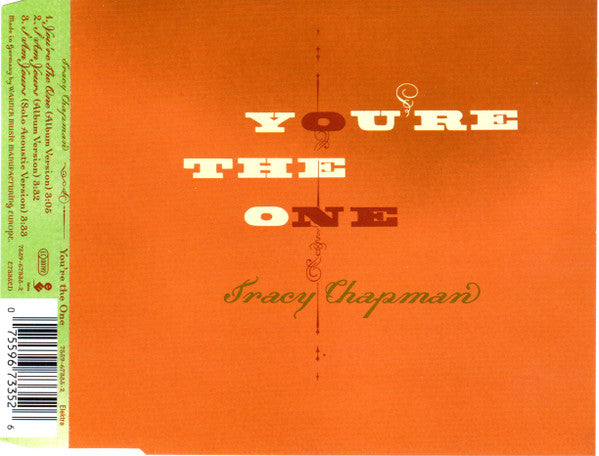 Tracy Chapman : You're The One (CD, Single)