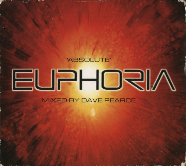 Dave Pearce : Absolute Euphoria (2xCD, Mixed)