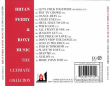 Load image into Gallery viewer, Bryan Ferry &amp; Roxy Music : The Ultimate Collection (CD, Comp)
