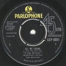 Load image into Gallery viewer, The Beatles : All My Loving (7", EP, 1st)
