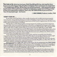 Load image into Gallery viewer, Ten Years After : Undead (CD, Album, RE)
