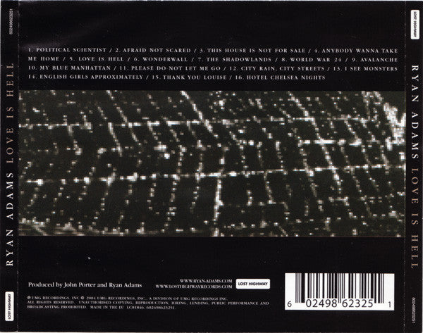 ryan adams i see monsters Buy Ryan Adams : Love Is Hell (CD, Album) Online for a great price – Disc  Jockey Music
