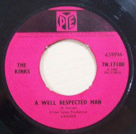 Load image into Gallery viewer, The Kinks : A Well Respected Man (7", Single)
