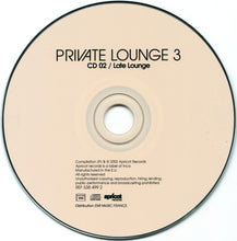 Load image into Gallery viewer, Various : Private Lounge 3 (2xCD, Comp)
