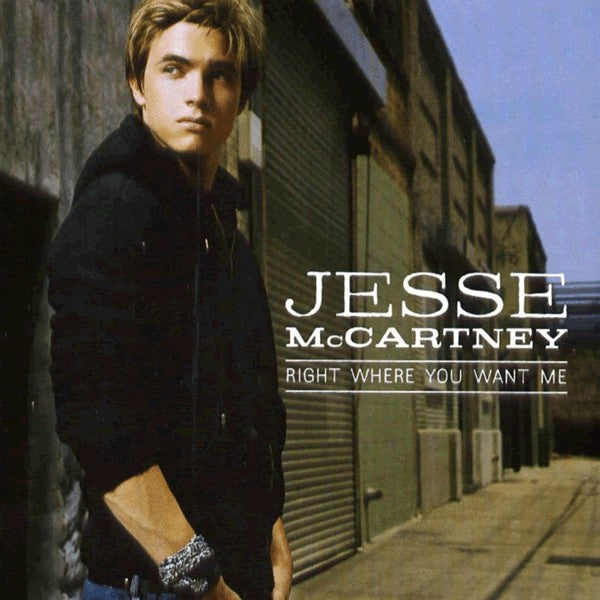 Jesse McCartney : Right Where You Want Me (CD, Album)