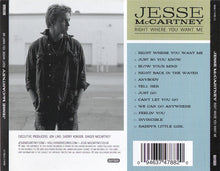 Load image into Gallery viewer, Jesse McCartney : Right Where You Want Me (CD, Album)
