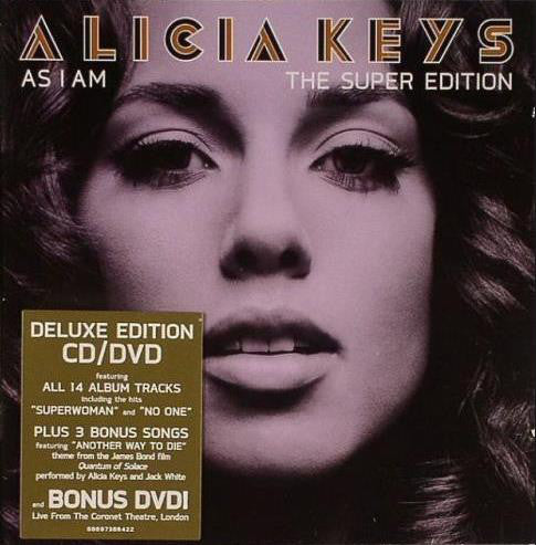 Alicia Keys : As I Am (CD, Album, RE + DVD-V, Copy Prot., NTSC + Dlx, S/E)