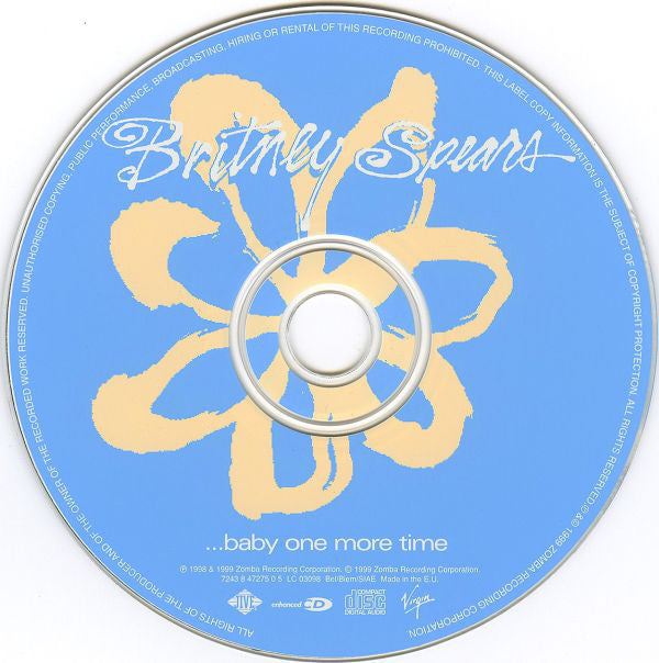 Buy Britney Spears : Baby One More Time (CD, Album, Enh) Online for a  great price – Disc Jockey Music