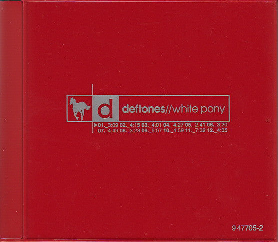 Deftones White Pony Red authentic limited edition cd BRAND NEW