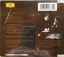 Load image into Gallery viewer, Prokofiev*, Ravel* / Martha Argerich, Mikhail Pletnev : Cinderella Suite • Ma Mère L'Oye (SACD, Album)
