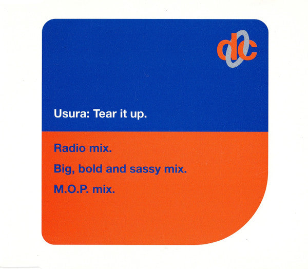 Usura* : Tear It Up (CD, Maxi)