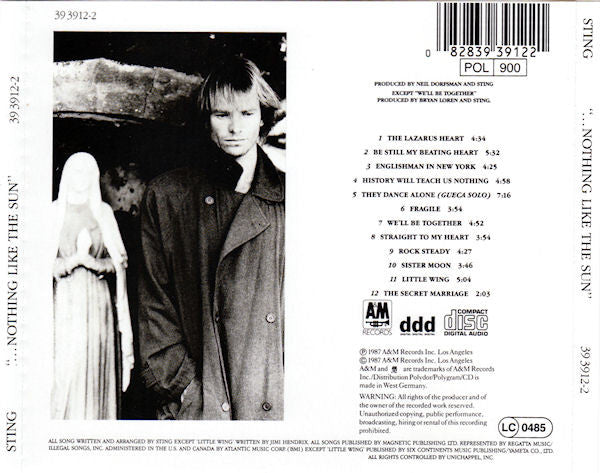 Buy Sting : Nothing Like The Sun (CD, Album) Online for a great