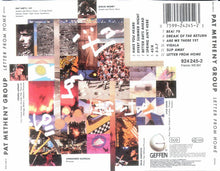 Load image into Gallery viewer, Pat Metheny Group : Letter From Home (CD, Album)
