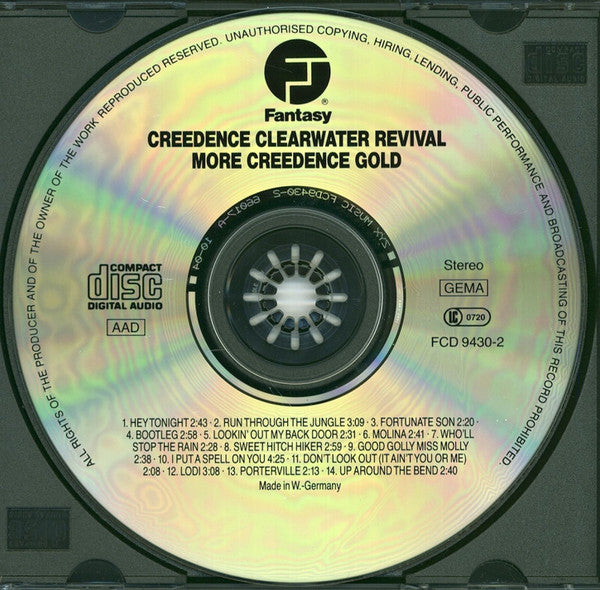 Buy Creedence Clearwater Revival : More Creedence Gold (CD, Comp
