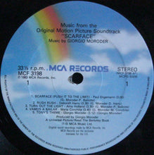 Load image into Gallery viewer, Various : Scarface: Music From The Original Motion Picture Soundtrack (LP, Comp)
