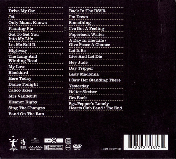 Buy Paul McCartney : Good Evening New York City (2xCD, Album + DVD