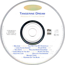 Load image into Gallery viewer, Tangerine Dream : The Private Music Of Tangerine Dream (CD, Comp)
