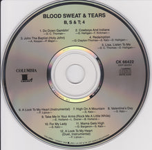 Load image into Gallery viewer, Blood, Sweat &amp; Tears* : B, S &amp; T 4 (CD, Album, RE, RM)
