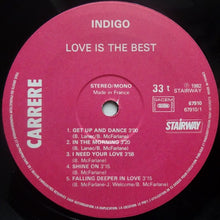 Load image into Gallery viewer, Indigo (15) : Love Is The Best (LP, Album)
