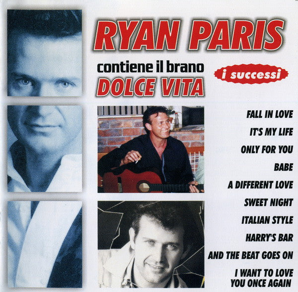 Ryan Paris : I Successi (CD, Comp)