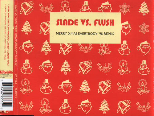 Slade Vs. Flush (8) : Merry Xmaƨ Everybody '98 Remix (CD, Single)