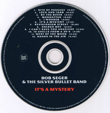 Load image into Gallery viewer, Bob Seger And The Silver Bullet Band : It&#39;s A Mystery (CD, Album)

