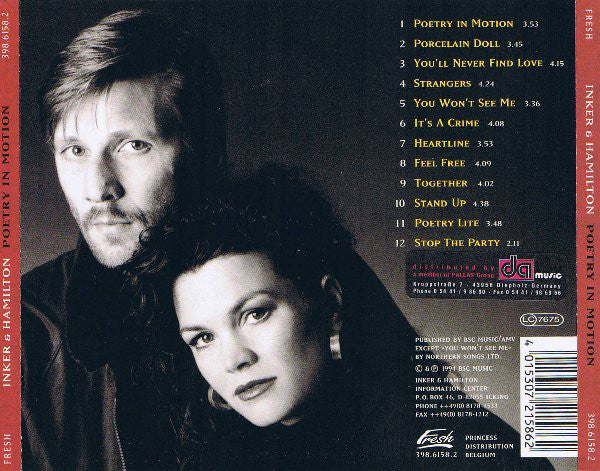 Buy Inker & Hamilton : Poetry In Motion (CD, Album) Online for a