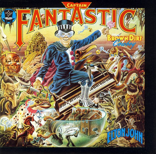 Elton John : Captain Fantastic And The Brown Dirt Cowboy (CD, Album, RE, RM)